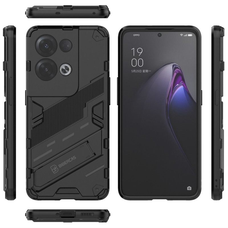 Kuori Oppo Reno 8 Pro Irrotettava Kaksiasentoinen Handsfree-jalusta