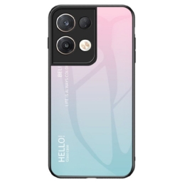 Kuori Oppo Reno 8 Pro Tempered Glass Hei