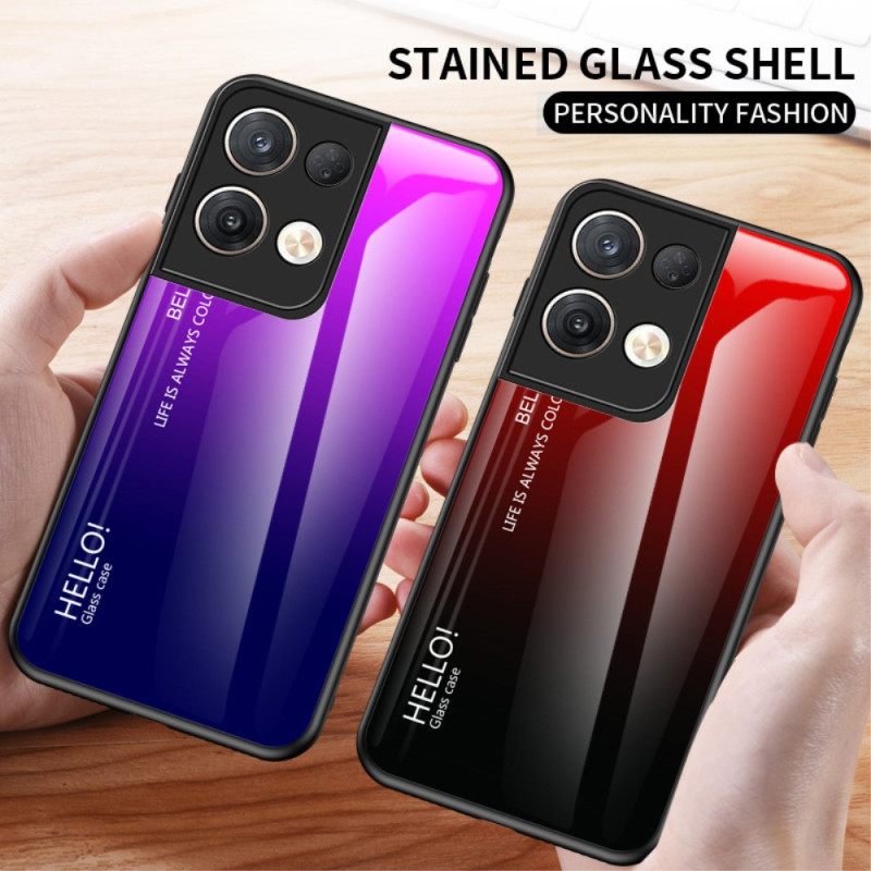 Kuori Oppo Reno 8 Pro Tempered Glass Hei