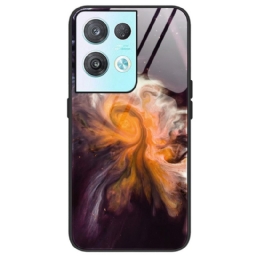 Kuori Oppo Reno 8 Pro Tempered Glass Marble Colors