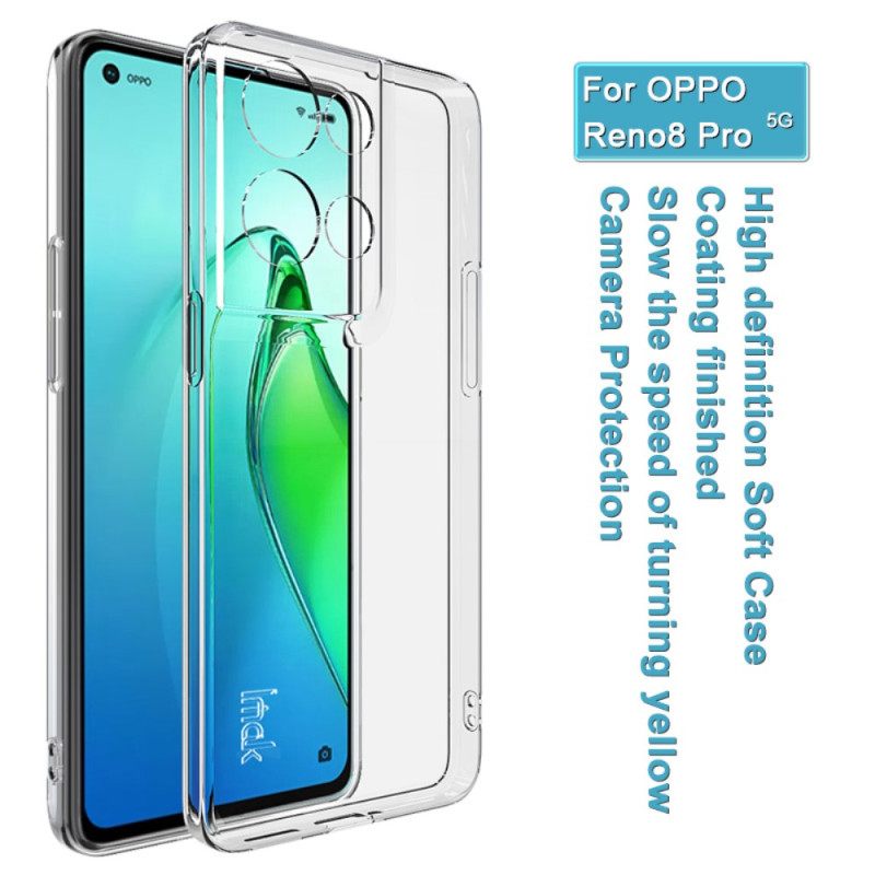 Kuori Oppo Reno 8 Pro Ux-10 Sarjan Läpinäkyvä Imak