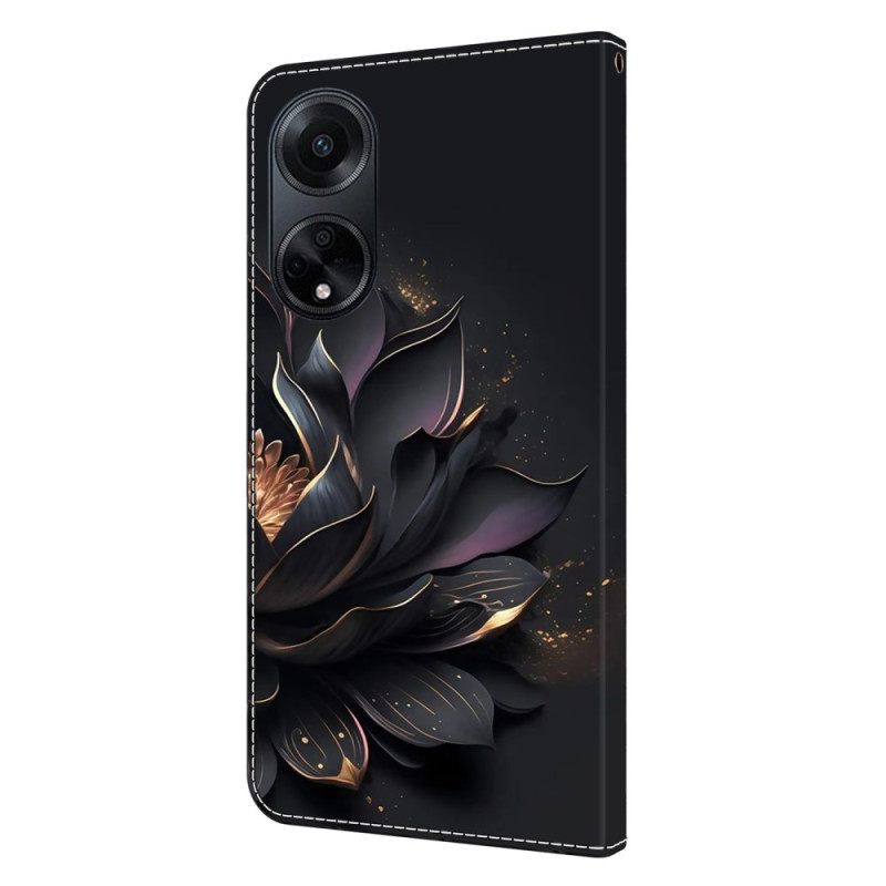 Kotelot Oppo A98 5g Purple Lotus