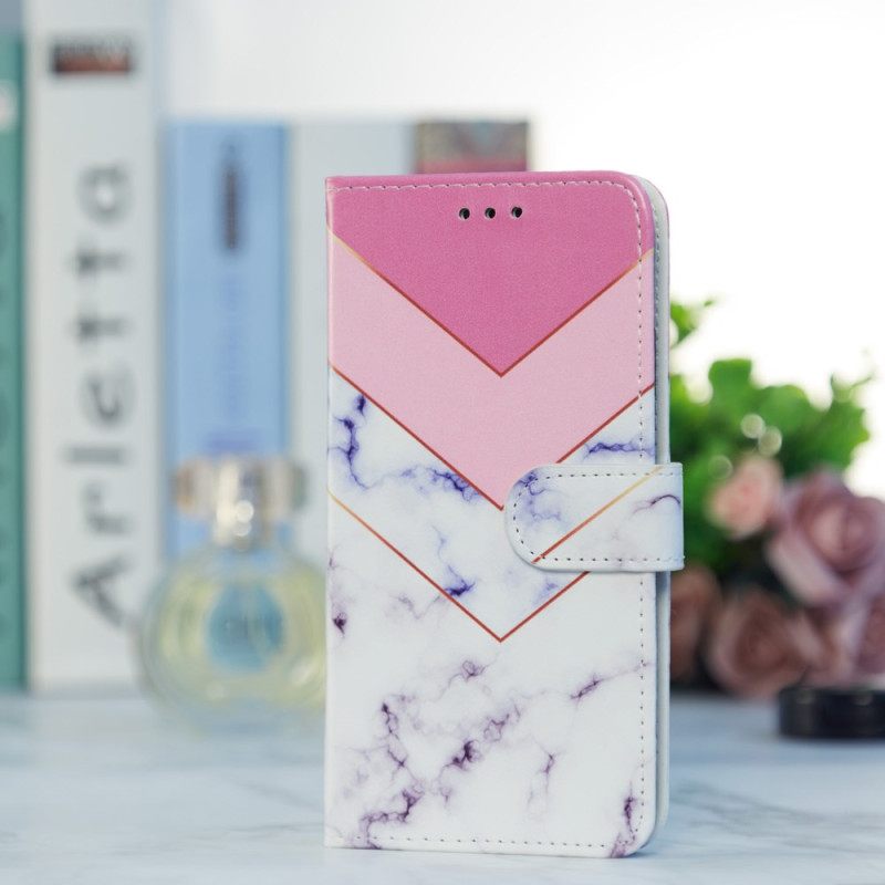 Kuoret Oppo A98 5g Savustettu Marmori Hihnalla