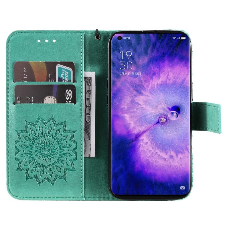 Kotelot Oppo Find X5 Pro Suojaketju Kuori Sun To Strap