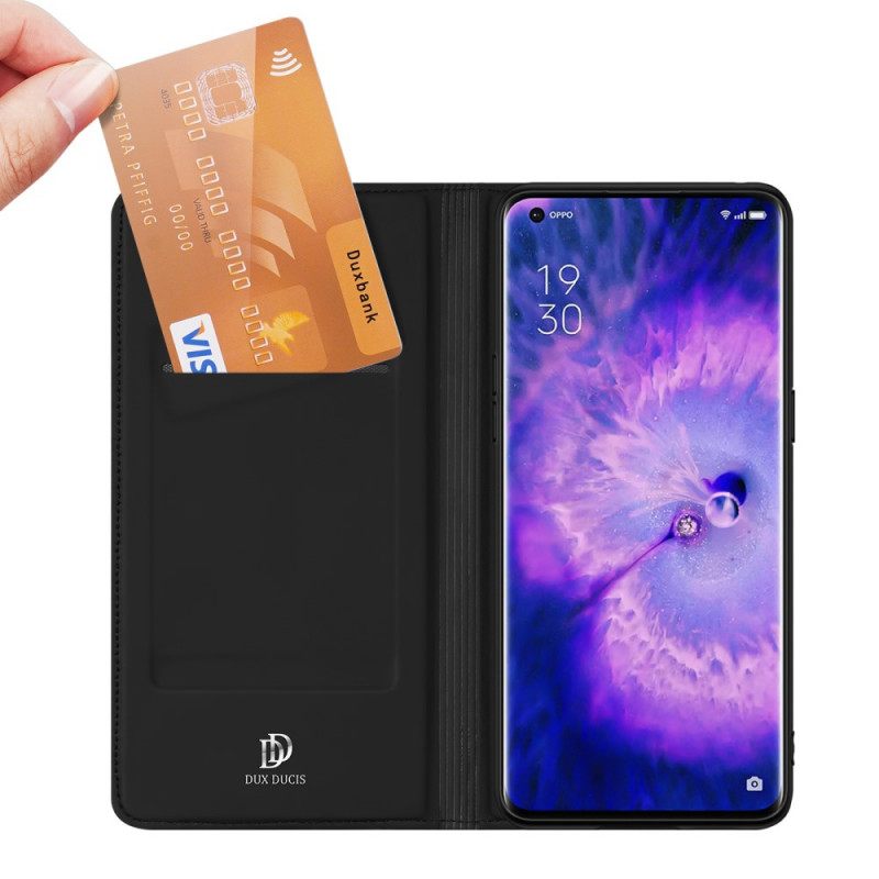 Puhelinkuoret Oppo Find X5 Pro Kotelot Flip Skin Pro Sarja Dux Ducis