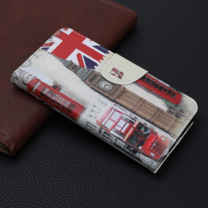 Flip Case Motorola Edge 20 Lite London Life