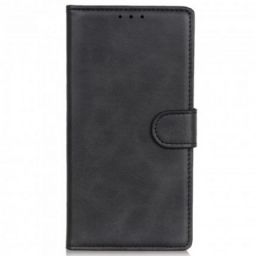 Flip Case Motorola Edge 20 Lite Mattanahkaefekti