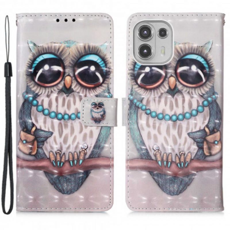 Kotelot Motorola Edge 20 Lite Neiti Owl