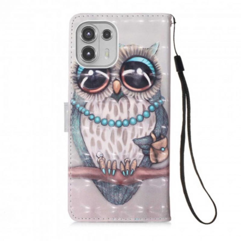 Kotelot Motorola Edge 20 Lite Neiti Owl