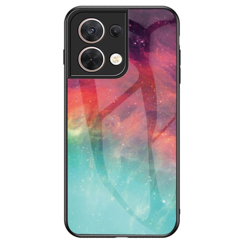 Kuori Oppo Reno 8 Karkaistu Lasikuvio