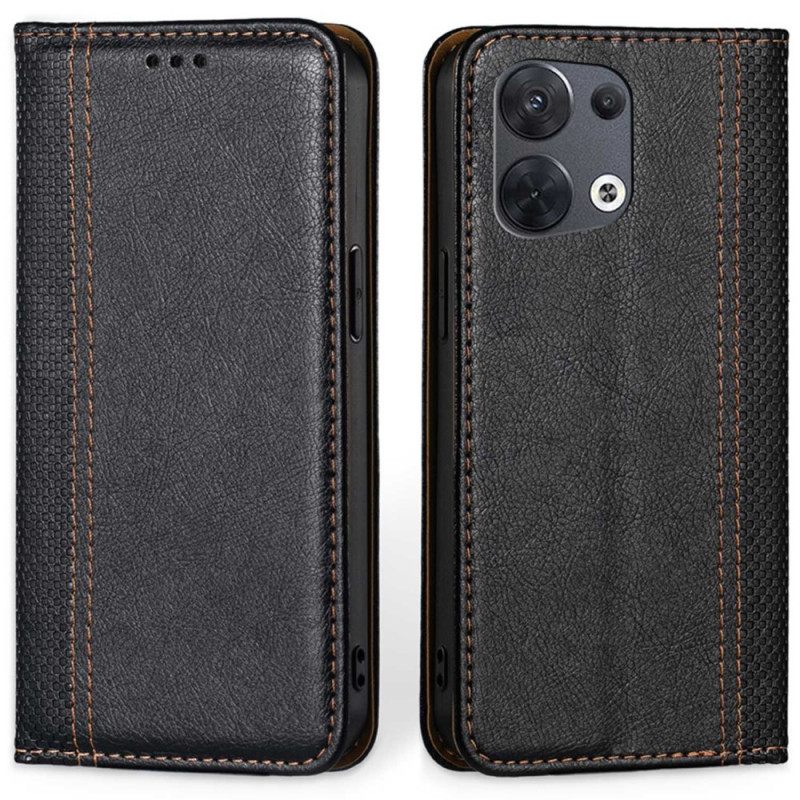 Puhelinkuoret Oppo Reno 8 Kotelot Flip Faux Leather Vintage