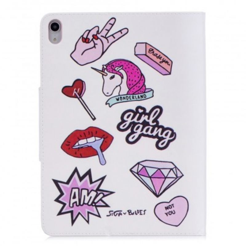 Flip Case iPad Air (2022) (2020) / Pro 11" Girl Gang