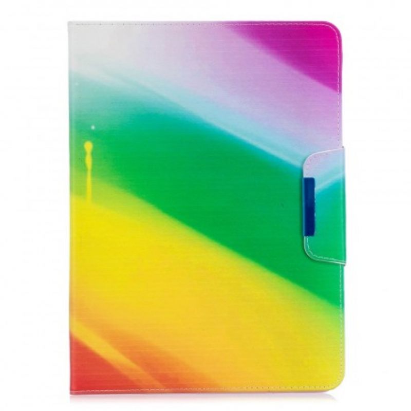 Flip Case iPad Air (2022) (2020) / Pro 11" Watercolour Stripes