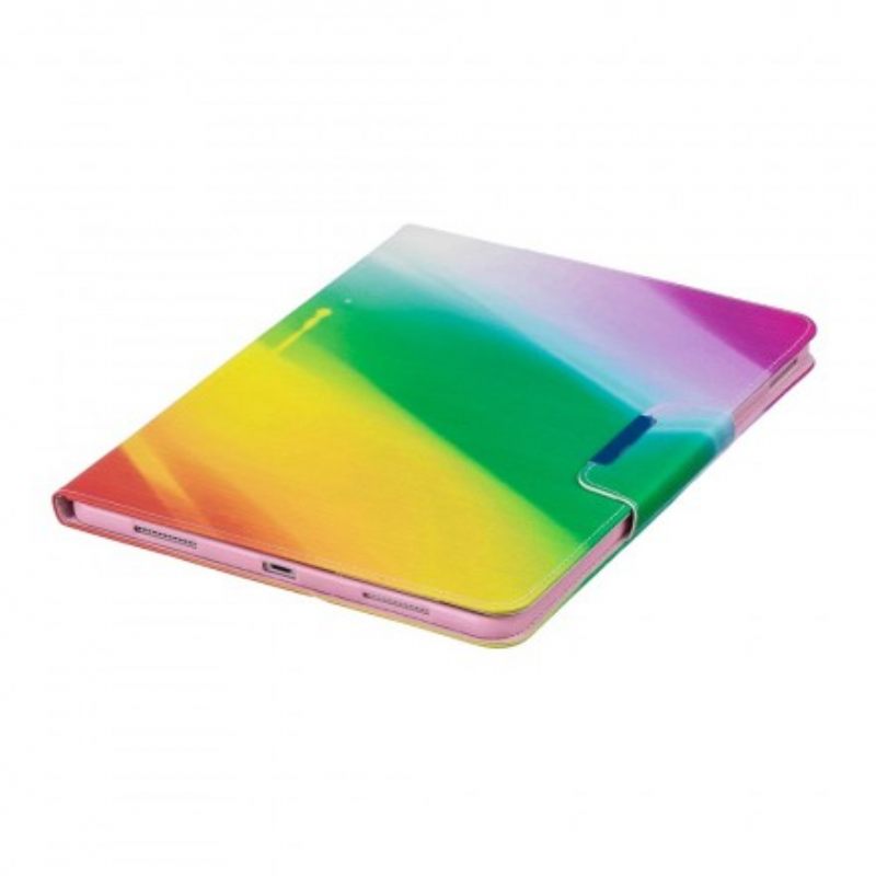 Flip Case iPad Air (2022) (2020) / Pro 11" Watercolour Stripes