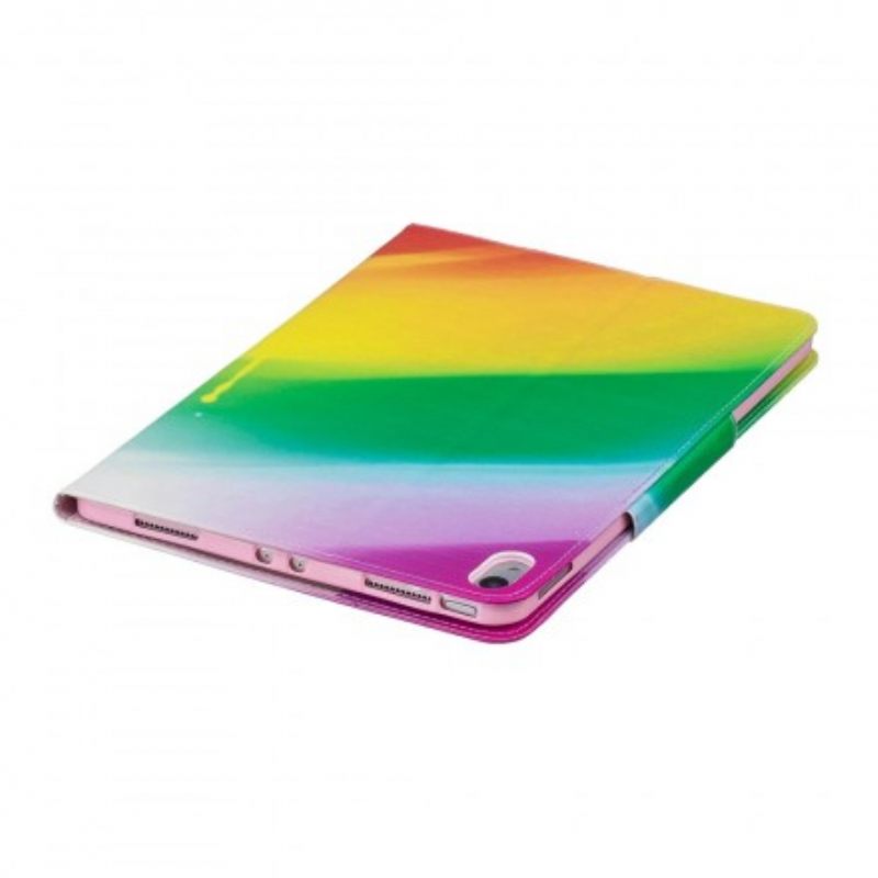 Flip Case iPad Air (2022) (2020) / Pro 11" Watercolour Stripes