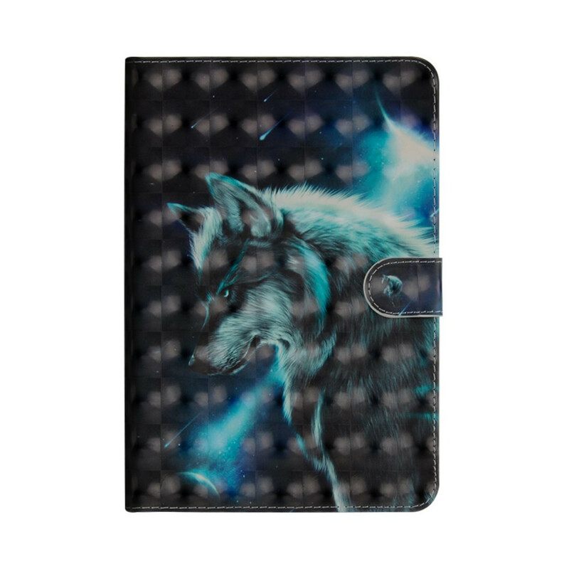 Flip Case iPad Air (2022) (2020) / Pro 11" Wolf Light Points