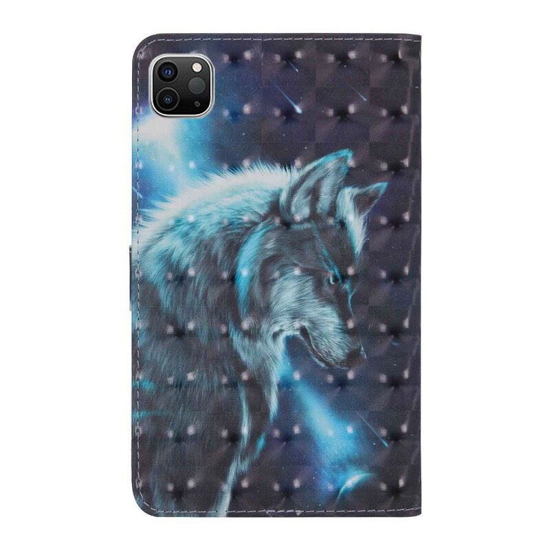 Flip Case iPad Air (2022) (2020) / Pro 11" Wolf Light Points