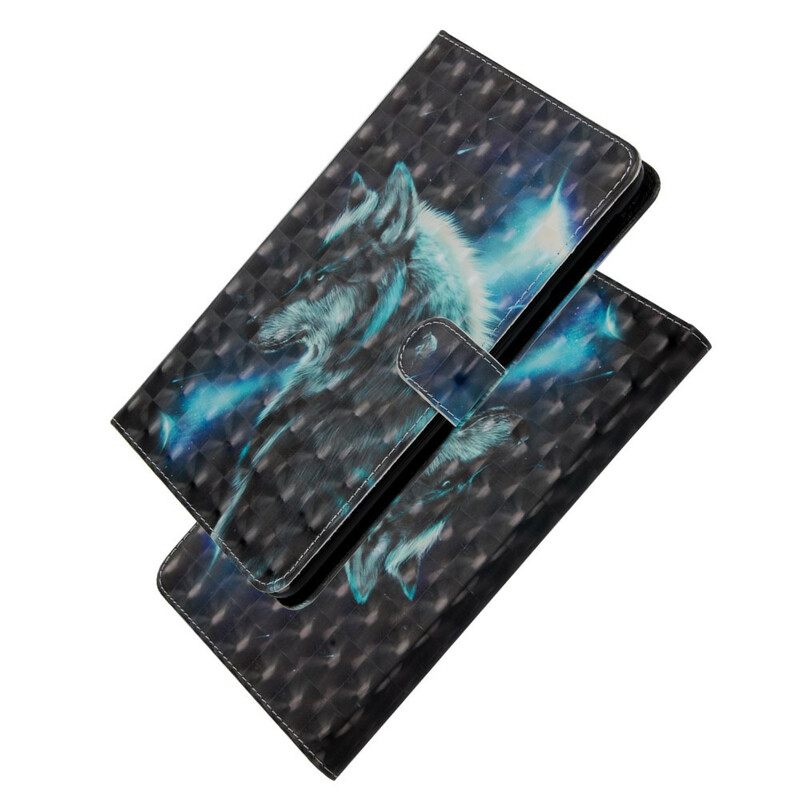 Flip Case iPad Air (2022) (2020) / Pro 11" Wolf Light Points