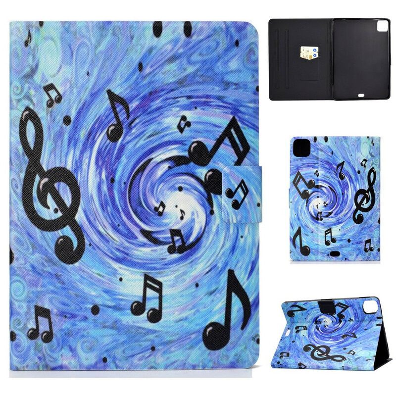 Kotelot iPad Air (2022) (2020) / Pro 11" Musical Swirl