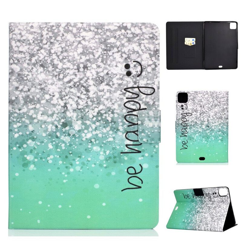 Kotelot iPad Air (2022) (2020) / Pro 11" Ole Onnellinen Glitter