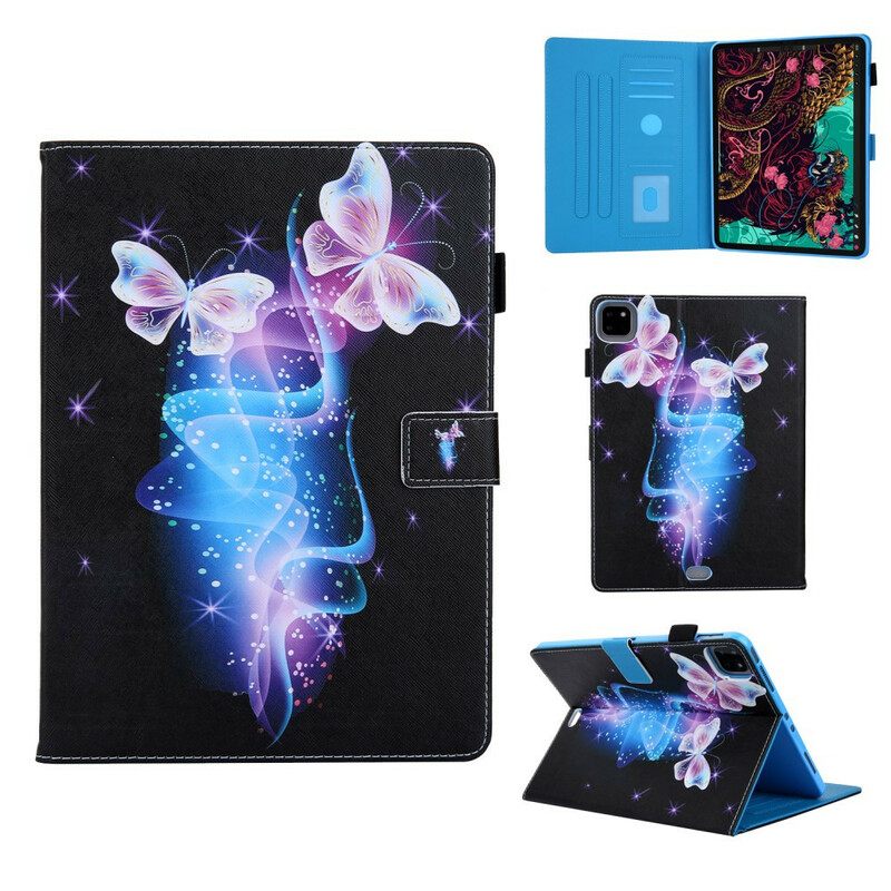 Kotelot iPad Air (2022) (2020) / Pro 11" Printing Butterfly Sarja