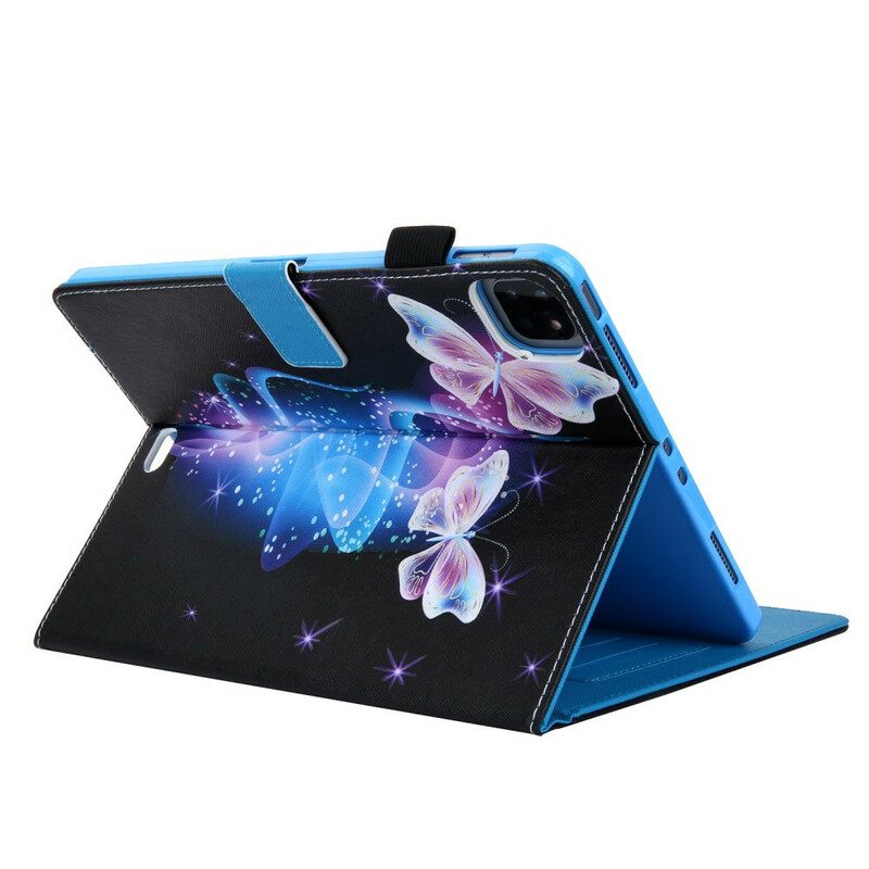 Kotelot iPad Air (2022) (2020) / Pro 11" Printing Butterfly Sarja