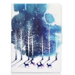 Kotelot iPad Air (2022) (2020) / Pro 11" Snow Deer