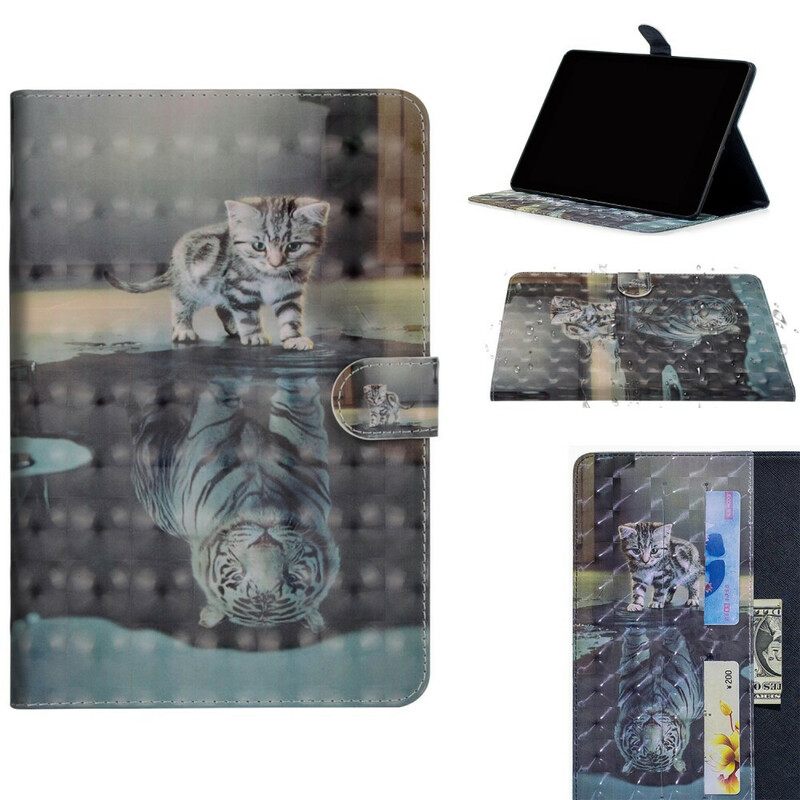 Kotelot iPad Air (2022) (2020) / Pro 11" Tiger Light Points