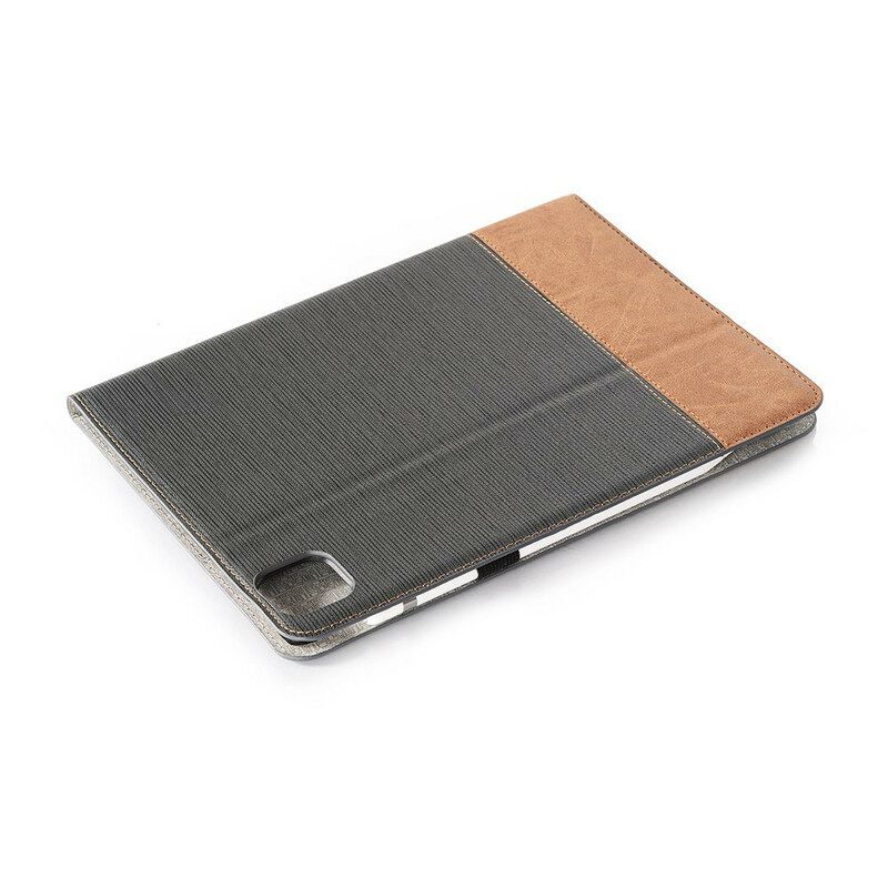 Kuoret iPad Air (2022) (2020) / Pro 11" Cross Texture Splicing Leather