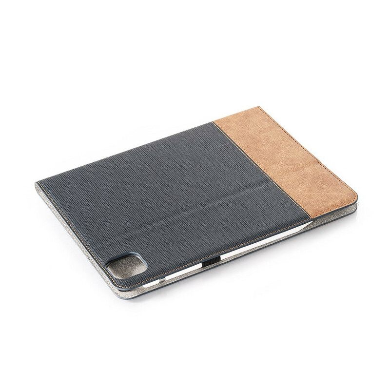 Kuoret iPad Air (2022) (2020) / Pro 11" Cross Texture Splicing Leather