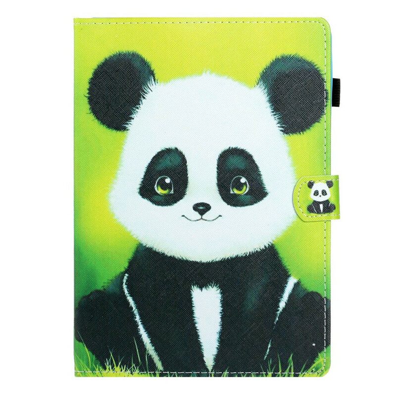 Nahkakotelo iPad Air (2022) (2020) / Pro 11" Söpö Panda