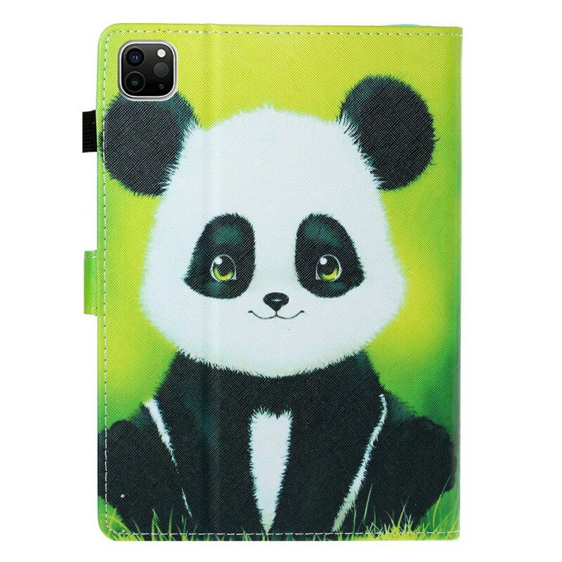 Nahkakotelo iPad Air (2022) (2020) / Pro 11" Söpö Panda