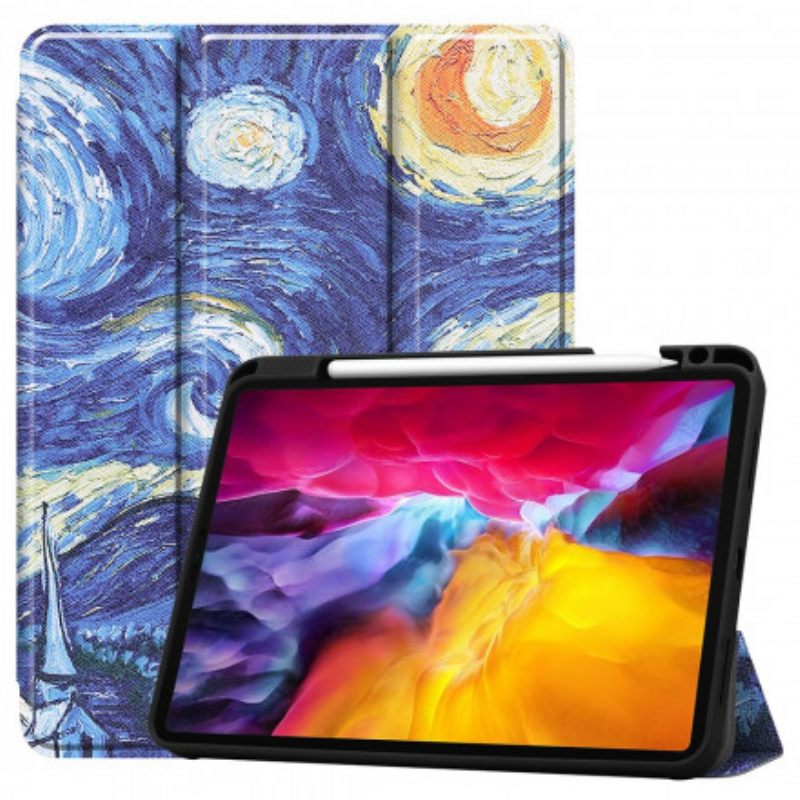 Puhelinkuoret iPad Air (2022) (2020) / Pro 11" Starry Night Kynäpidike