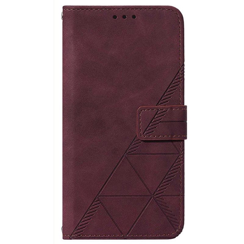 Kotelot Realme 9 Pro 5G Pyramid Leather Effect