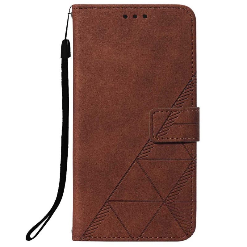 Kotelot Samsung Galaxy S20 Plus 4G / 5G Pyramid Leather Effect