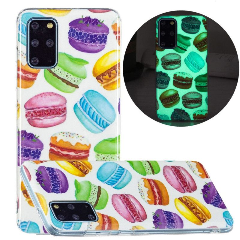 Kuori Samsung Galaxy S20 Plus 4G / 5G Fluoresoiva Macaroons