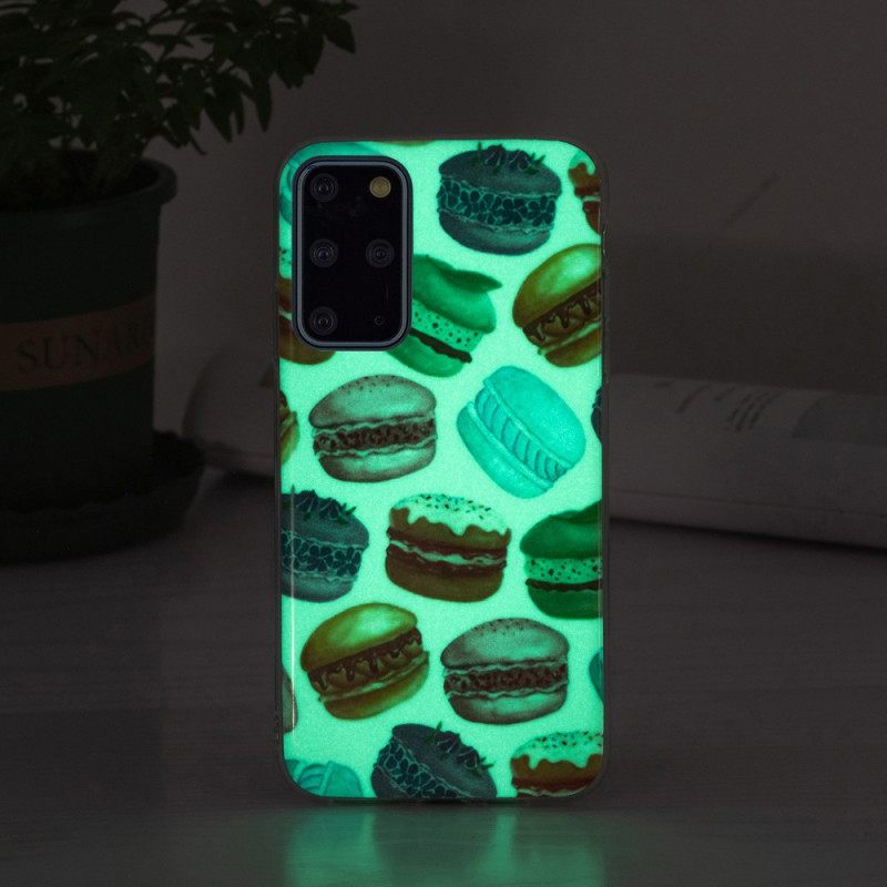 Kuori Samsung Galaxy S20 Plus 4G / 5G Fluoresoiva Macaroons