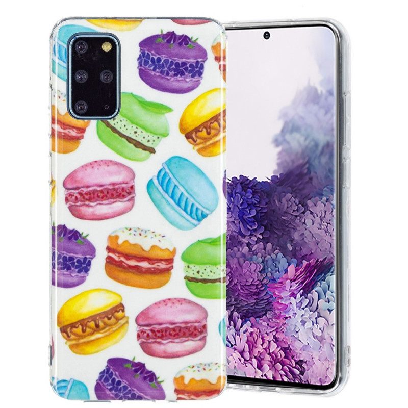 Kuori Samsung Galaxy S20 Plus 4G / 5G Fluoresoiva Macaroons