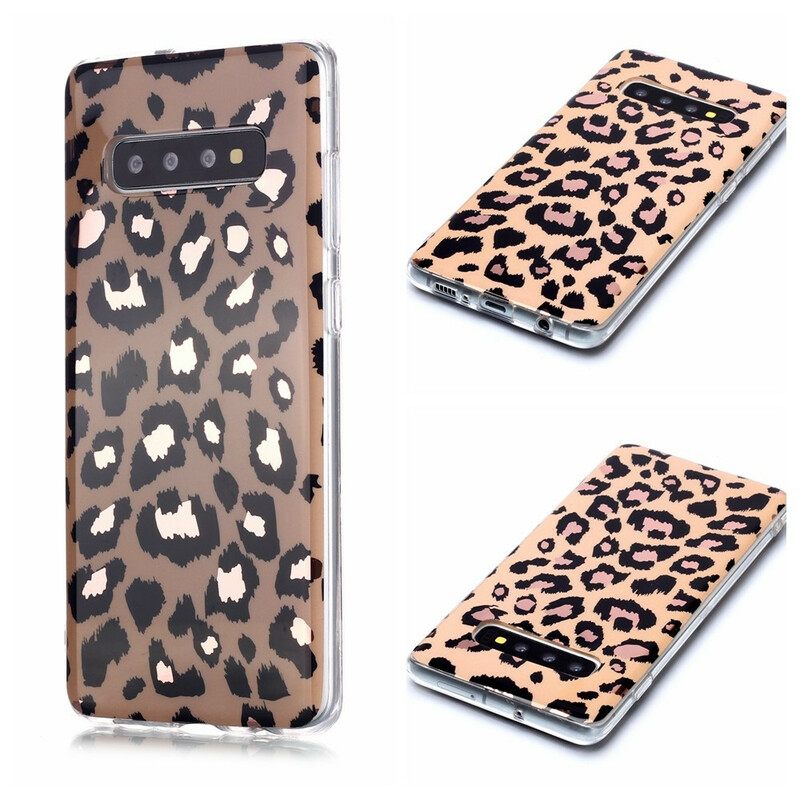 Kuori Samsung Galaxy S20 Plus 4G / 5G Leopard Style Marble