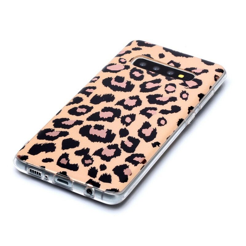 Kuori Samsung Galaxy S20 Plus 4G / 5G Leopard Style Marble