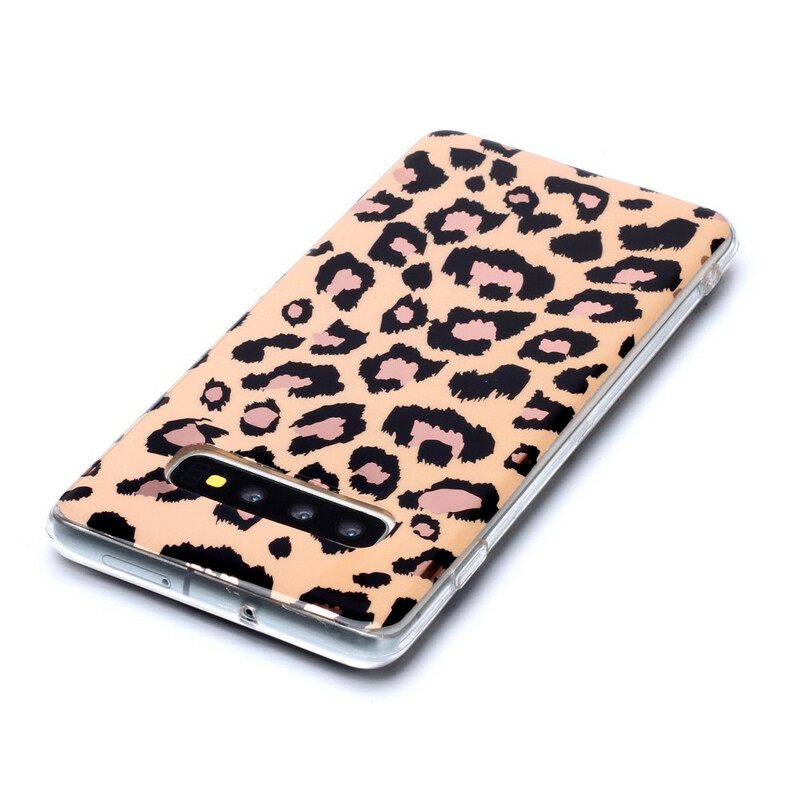 Kuori Samsung Galaxy S20 Plus 4G / 5G Leopard Style Marble