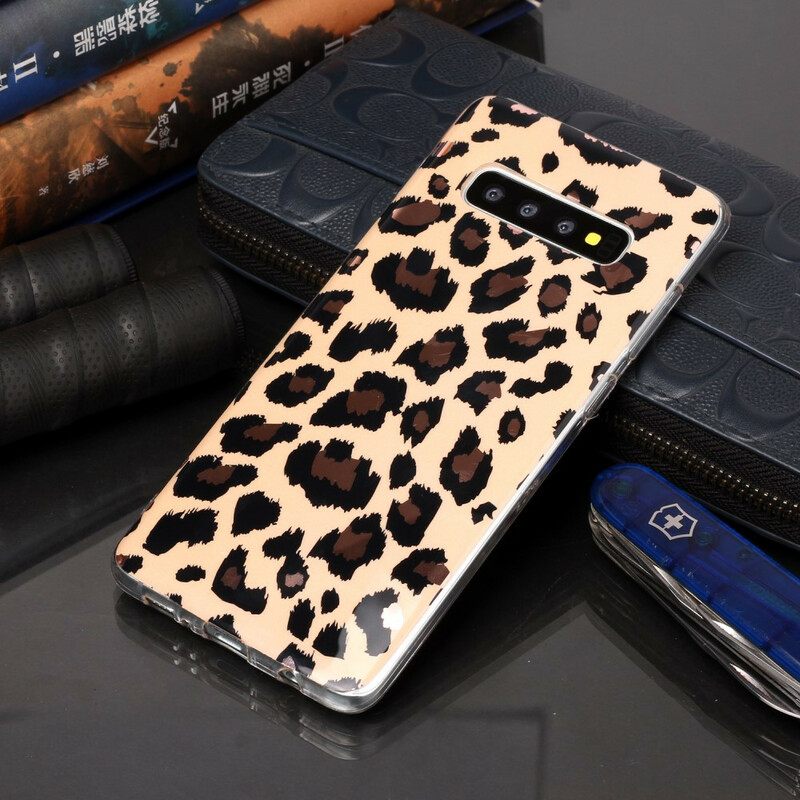 Kuori Samsung Galaxy S20 Plus 4G / 5G Leopard Style Marble