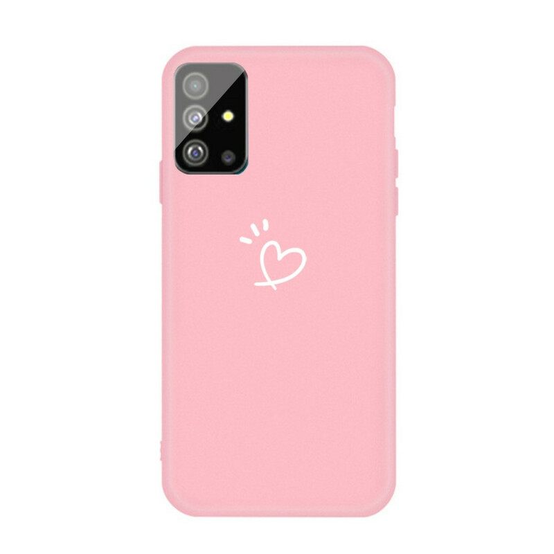 Kuori Samsung Galaxy S20 Plus 4G / 5G Silicone Beating Heart