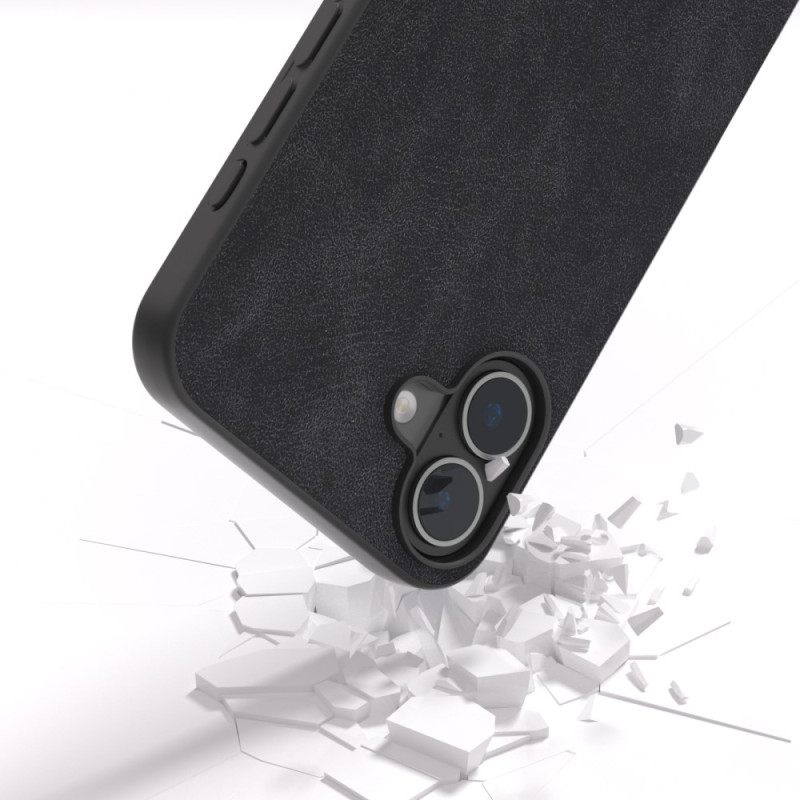 Case iPhone 16 Puhelinkuoret Nahkajäljitelmä