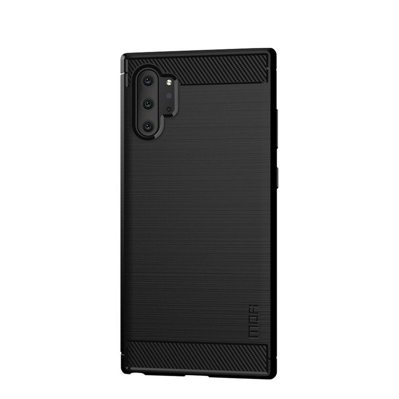 Case Samsung Galaxy Note 10 Plus Harjattu Hiilikuitu Mofi