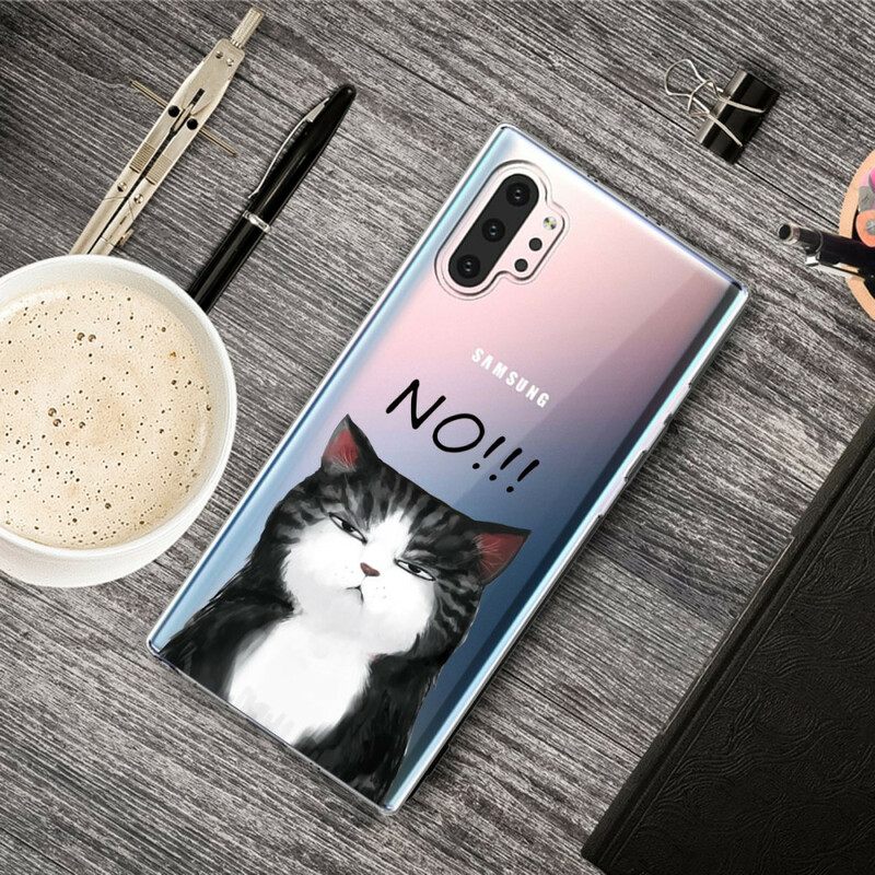 Case Samsung Galaxy Note 10 Plus Kissa Joka Sanoo Ei