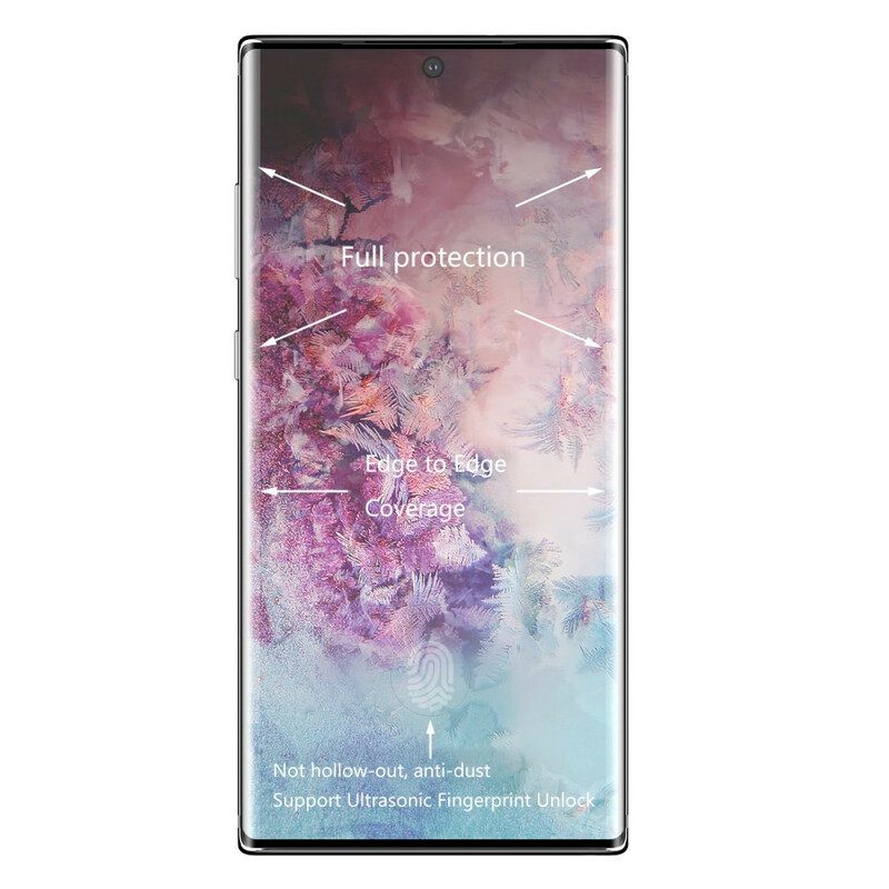 Karkaistu Lasisuoja Samsung Galaxy Note 10 Plus Hat Prince Lle