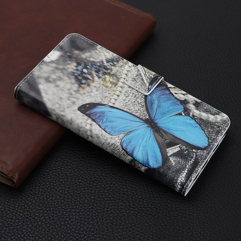 Kotelot Samsung Galaxy Note 10 Plus Blue Butterfly