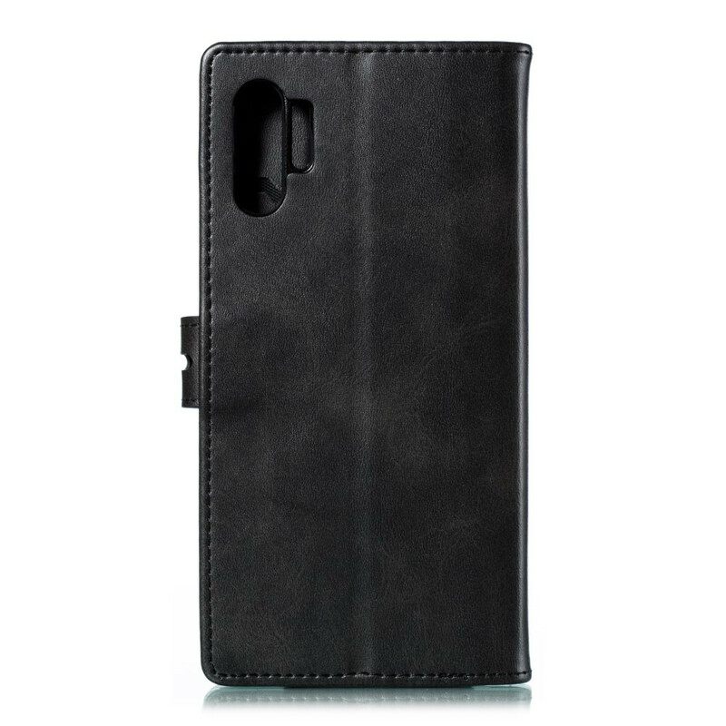 Kotelot Samsung Galaxy Note 10 Plus Faux Leather Kitten