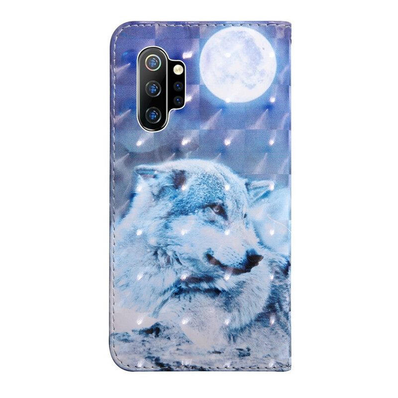 Kotelot Samsung Galaxy Note 10 Plus Hector The Wolf